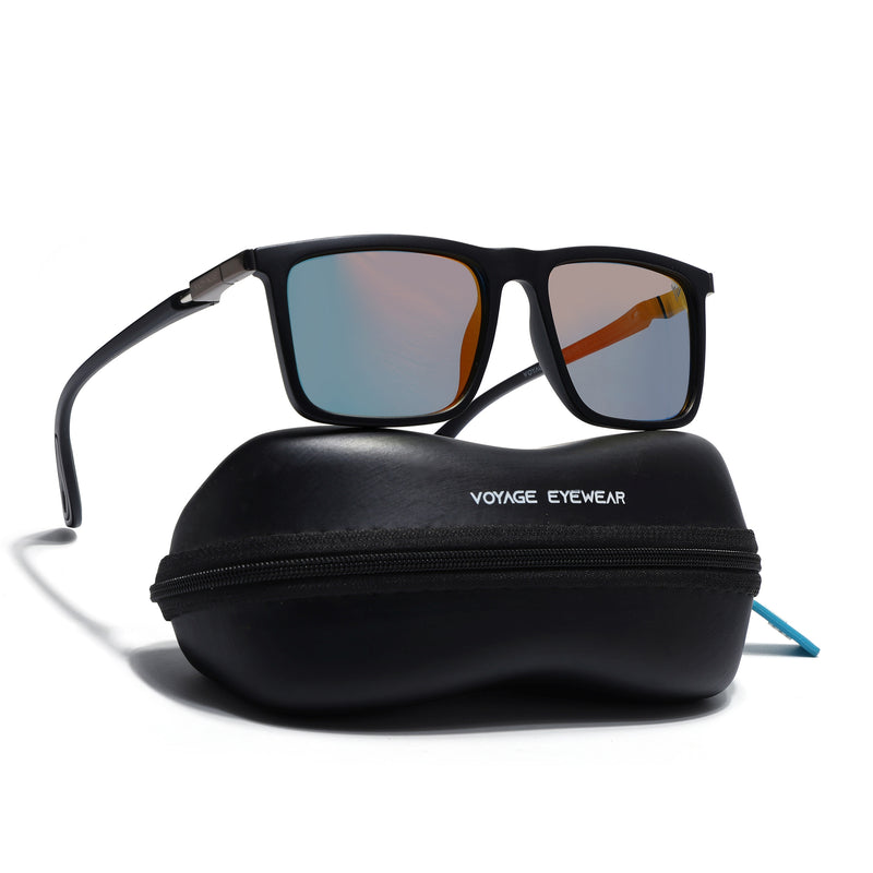 Beast 2.0 | Multicolor Reflector Polarized Square Sunglasses | PMG6651