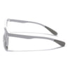 Foldable Round Polarized Sunglasses for Kids -6 yrs To 12 yrs (Black Lens | White Frame - PMG5911)