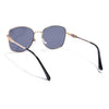 Oversize Sunglasses (Black Lens | Golden Frame - MG6035)