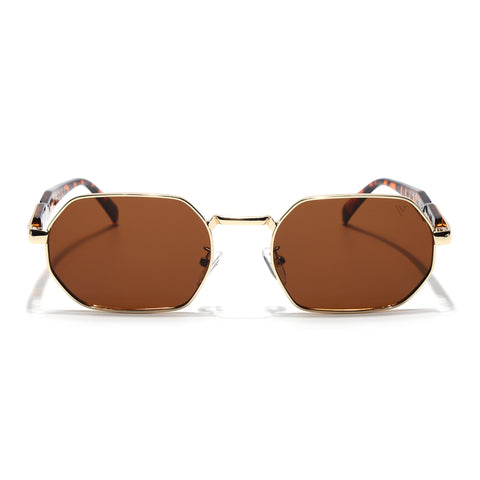 Maven | Brown Rectangle Sunglasses | MG7388