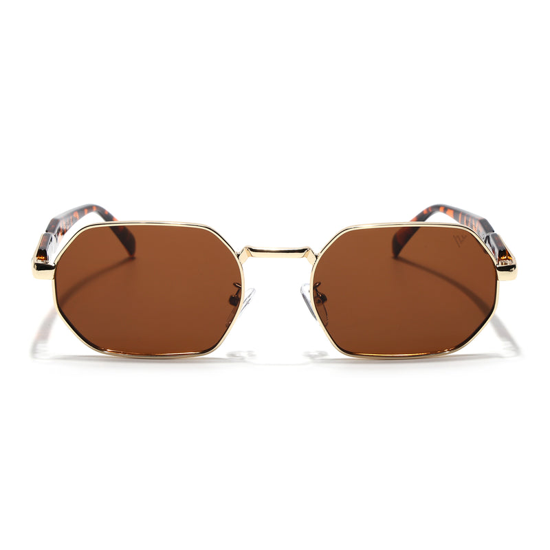 Maven | Brown Rectangle Sunglasses | MG7388