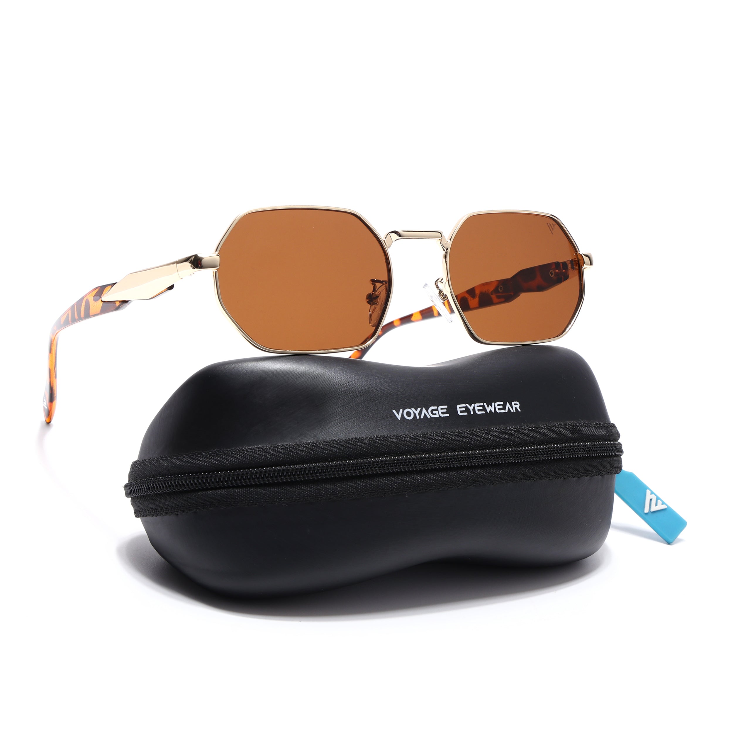 Maven | Brown Rectangle Sunglasses | MG7388