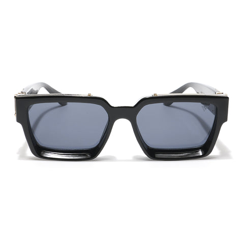 Gale | Black & Golden Wayfarer Sunglasses - MG5175
