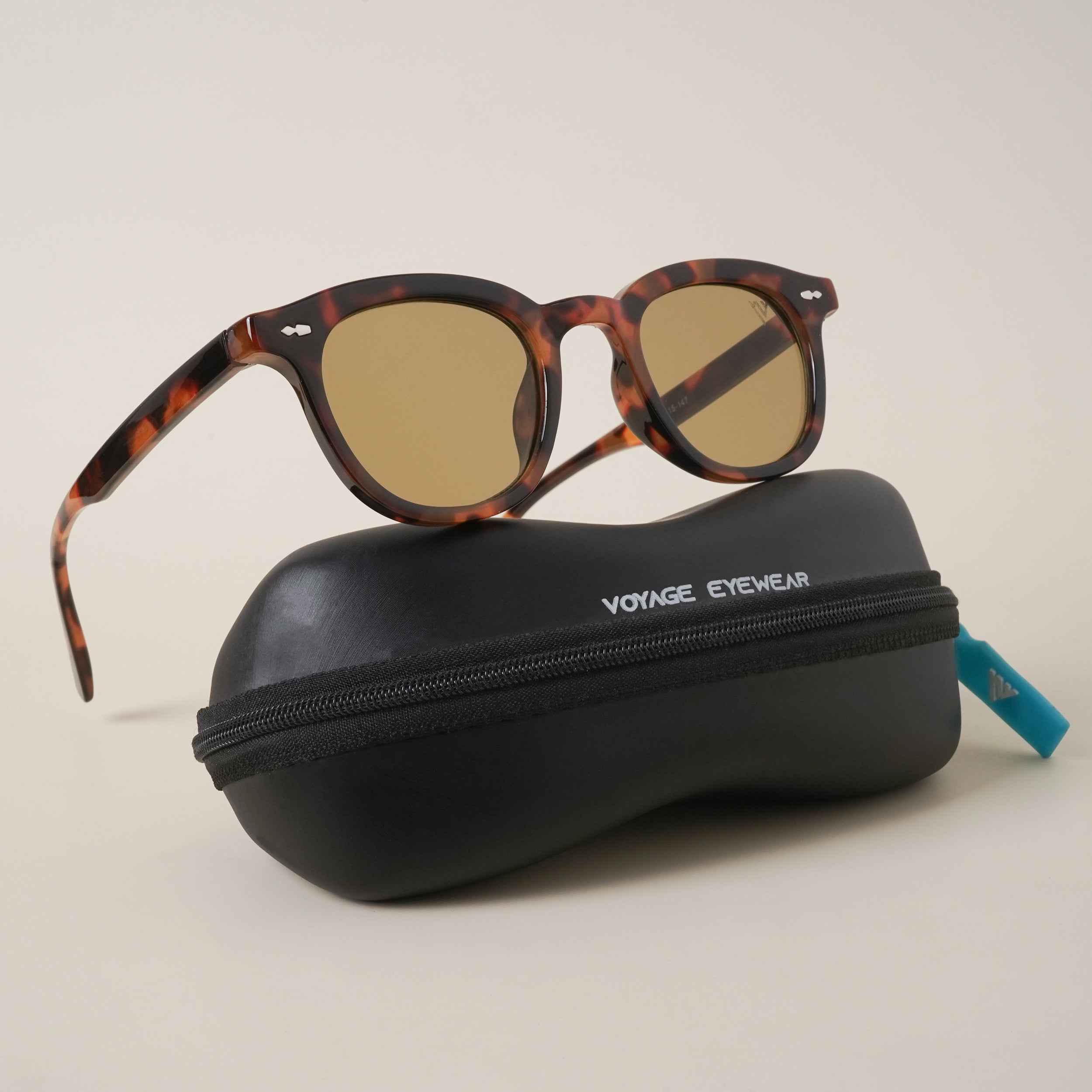 Voyage Brown Round Sunglasses - MG3906