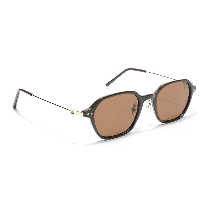 Oval Brown Sunglasses - MG3889