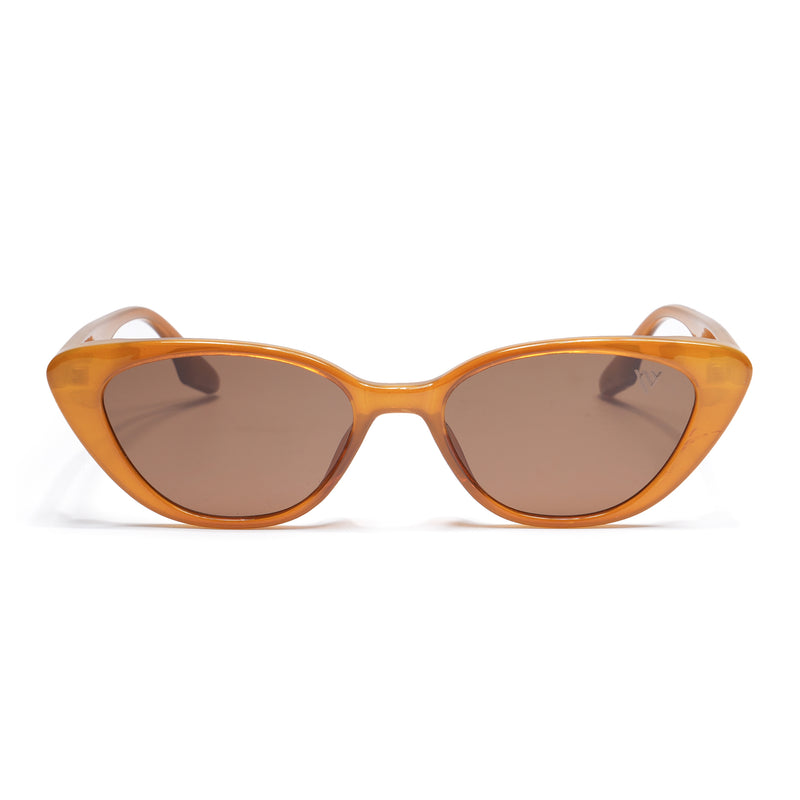 Cateye Brown UV Protection Sunglasses - MG4075
