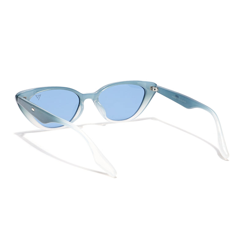 Cateye Blue UV Protecton Sunglasses - MG4077