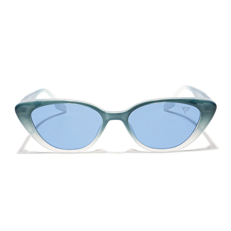 Cateye Blue UV Protecton Sunglasses - MG4077