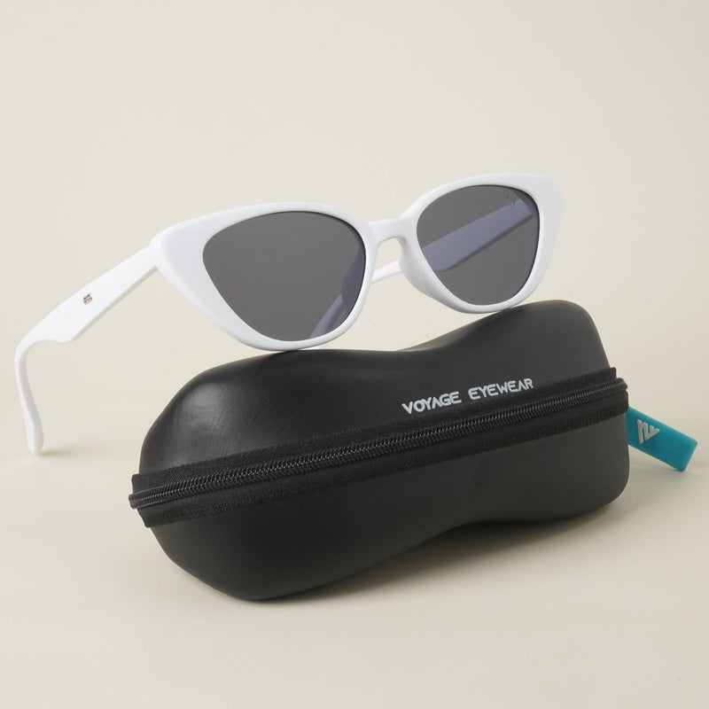 Grey Cateye UV Protection Sunglasses (86575MG4076)