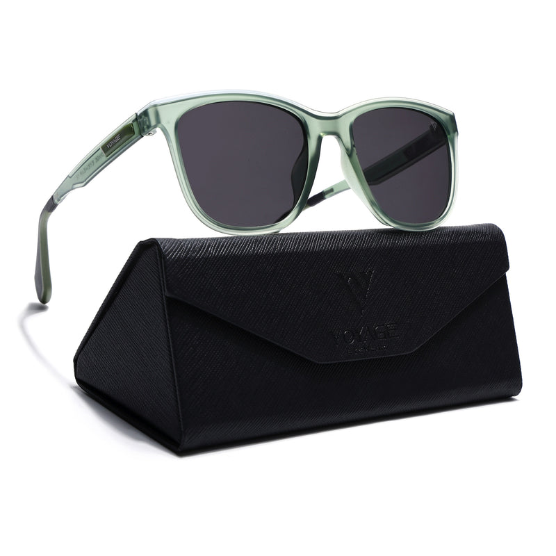 Active Green Polarized Wayfarer Sunglasses - PMG4468