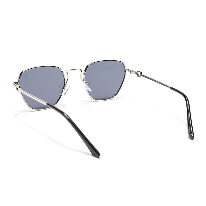 Spectre | Silver-Black Retro Square Sunglasses MG2778