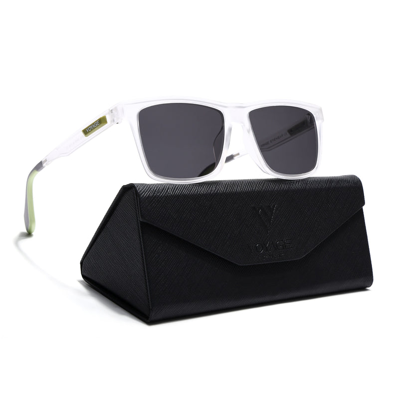 Active Transparent Polarized Wayfarer Sunglasses - PMG4476
