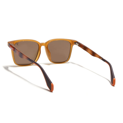 Active Brown Polarized Wayfarer Sunglasses - PMG4462