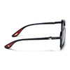 Hydra | Shine Black Polarized Square Sunglasses | PMG6653