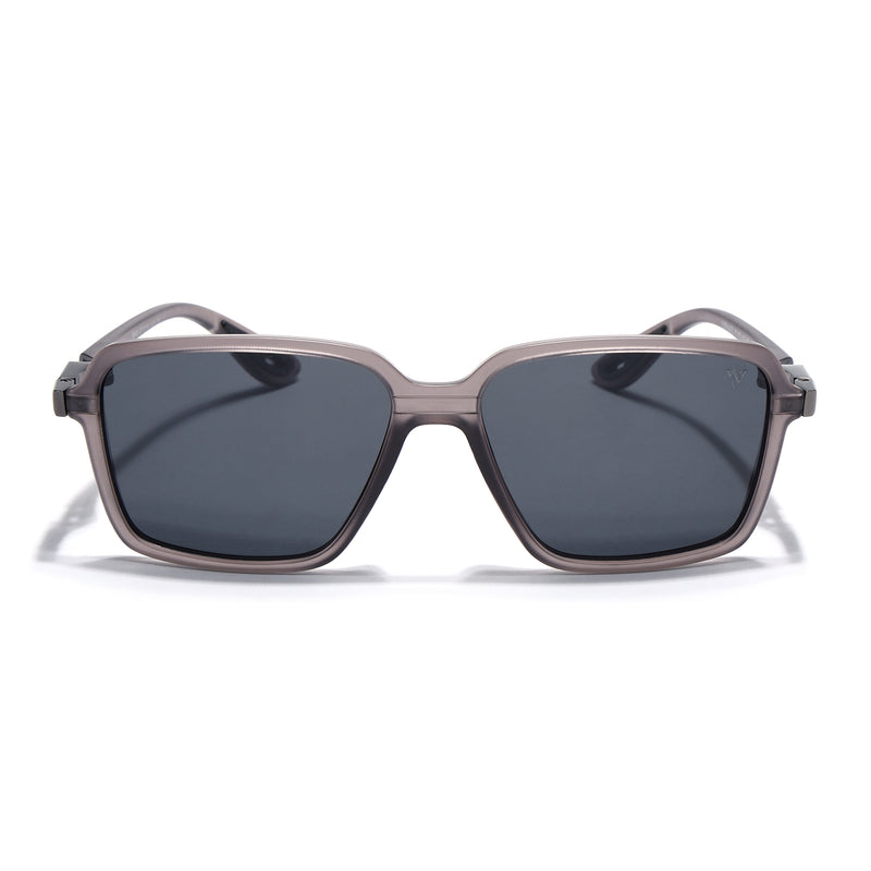 Hydra | Grey Polarized Square Sunglasses | PMG6655