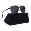 Hydra | Grey Polarized Square Sunglasses | PMG6655