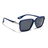 Hydra | Blue Polarized Square Sunglasses | PMG6657