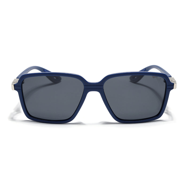 Hydra | Blue Polarized Square Sunglasses | PMG6657