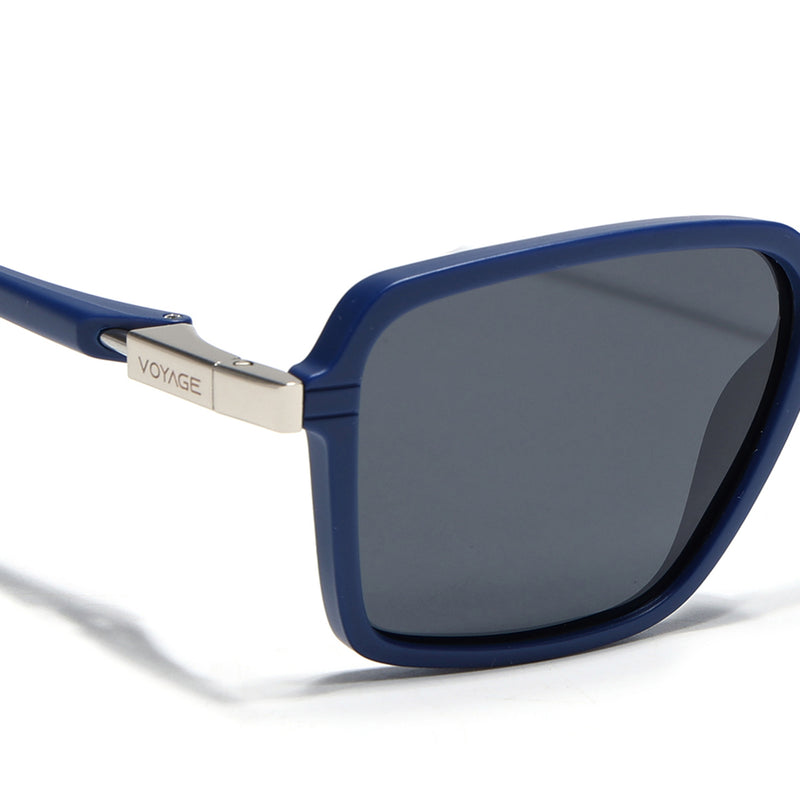 Hydra | Blue Polarized Square Sunglasses | PMG6657