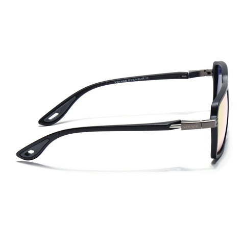 Hydra | Multicolor Reflector Polarized Square Sunglasses | PMG6658