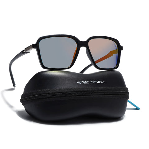 Hydra | Multicolor Reflector Polarized Square Sunglasses | PMG6658