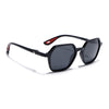 EdgeX | Shine Black Polarized Hexagon Sunglasses | PMG6639