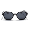 EdgeX | Matt Black Polarized Hexagon Sunglasses | PMG6640