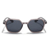 EdgeX | Grey Polarized Hexagon Sunglasses | PMG6641