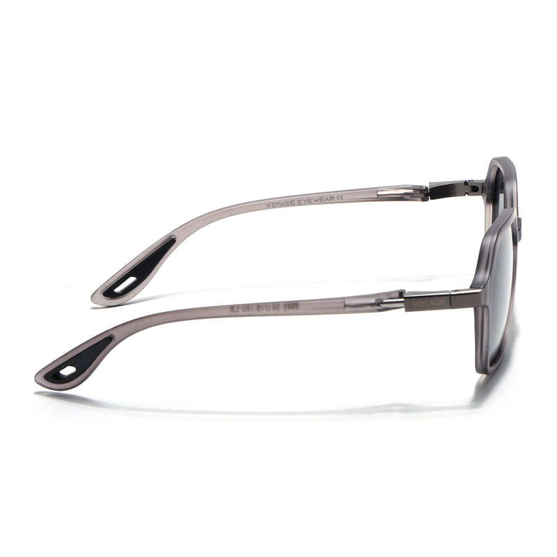 EdgeX | Grey Polarized Hexagon Sunglasses | PMG6641