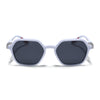 EdgeX | White Polarized Hexagon Sunglasses |  PMG6642