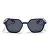 EdgeX | Blue Polarized Hexagon Sunglasses | PMG6643