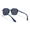 EdgeX | Blue Polarized Hexagon Sunglasses | PMG6643
