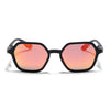 EdgeX | Multicolor Reflector Polarized Hexagon Sunglasses | PMG6644