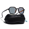 EdgeX | Multicolor Reflector Polarized Hexagon Sunglasses | PMG6644