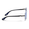 EdgeX | Aqua Blue Reflector Polarized Hexagon Sunglasses | PMG6645