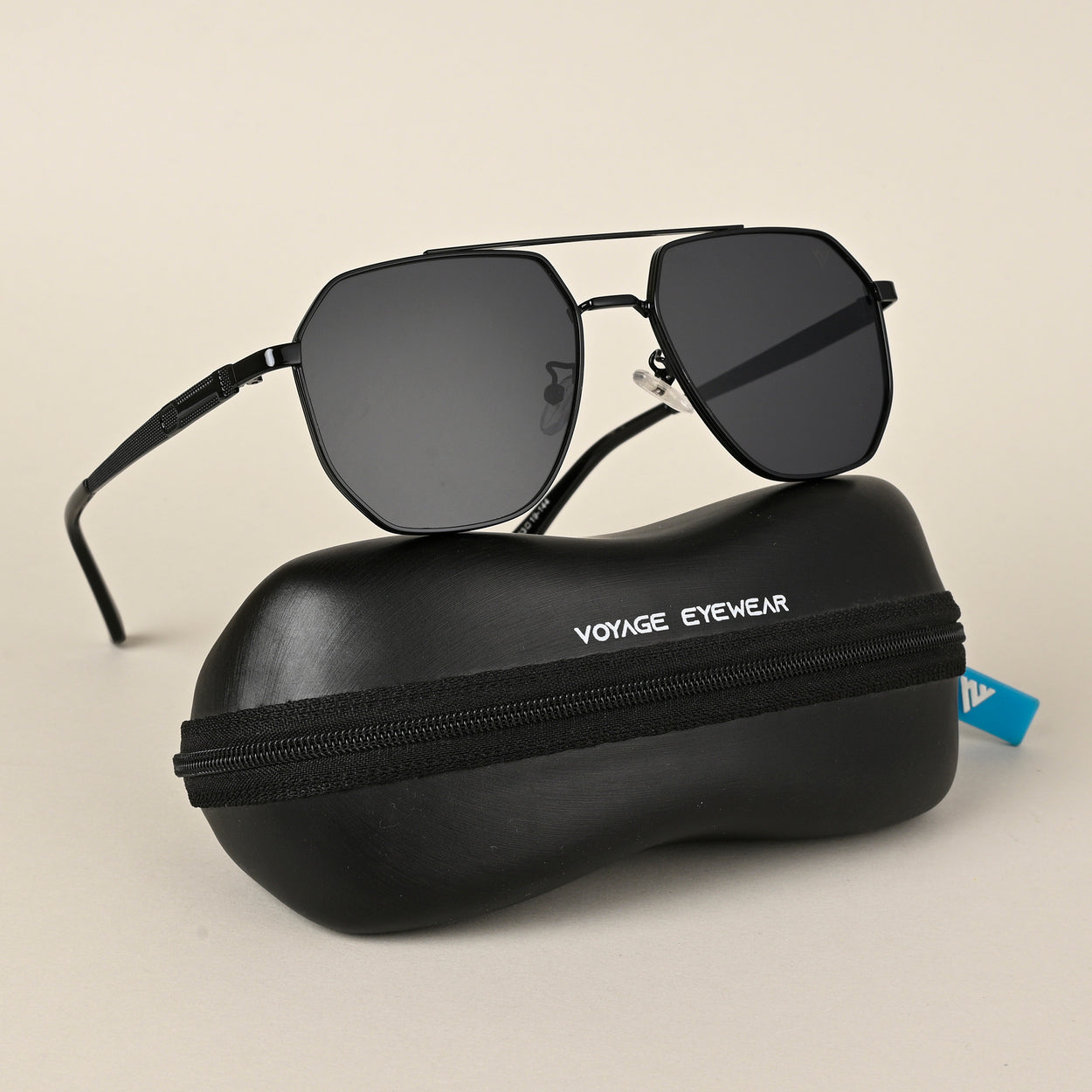 Voyage Black weyfarer Sunglasses for Men & Women (8949MG4324)