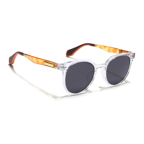 Active Transparent Polarized Round Sunglasses - PMG4471