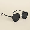 Black Round Sunglasses - MG4331