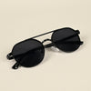 Black Round Sunglasses - MG4331