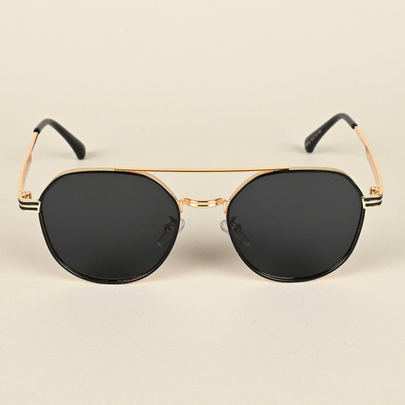 Black Round Sunglasses - MG4332