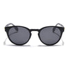 Active Matte Black Polarized Round Sunglasses - PMG4456
