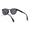 Active Matte Black Polarized Round Sunglasses - PMG4456