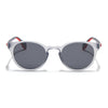 Active Grey Polarized Round Sunglasses - PMG4457