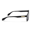 Active Matte Black Polarized Wayfarer Sunglasses - PMG4452