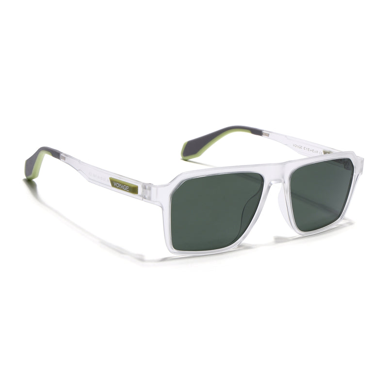 Active Transparent Polarized Wayfarer Sunglasses - PMG4455