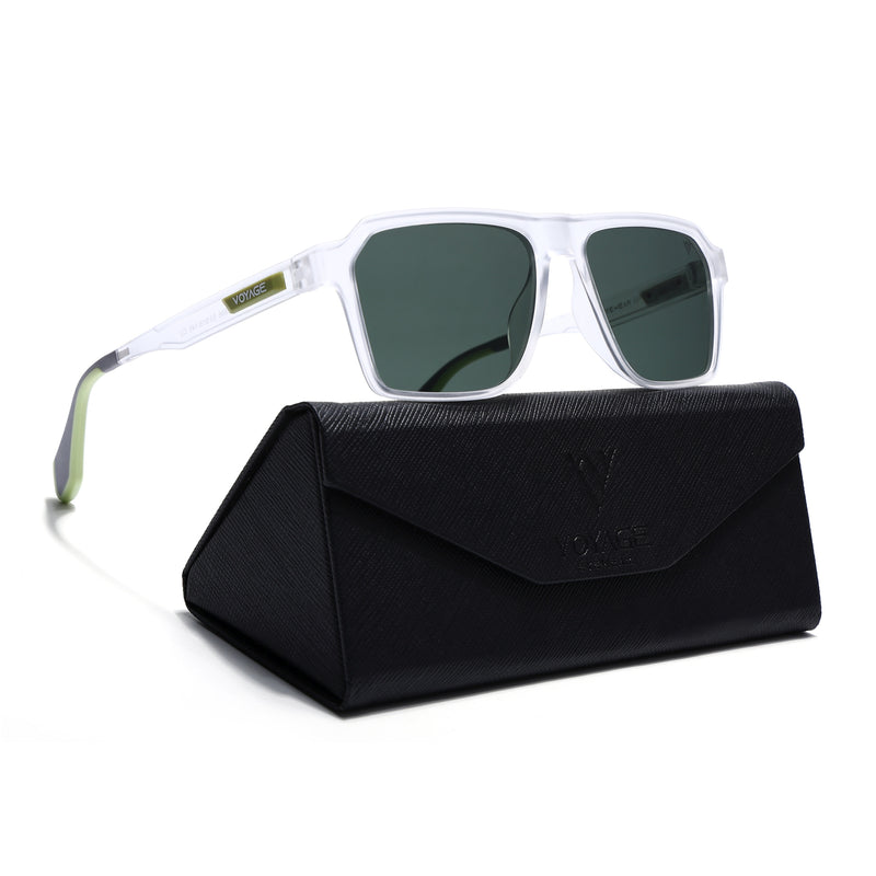 Active Transparent Polarized Wayfarer Sunglasses - PMG4455