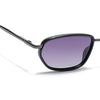 Marshall | Black Polarized Unisex Sunglasses | Grey & Clear Lens - PMG6051