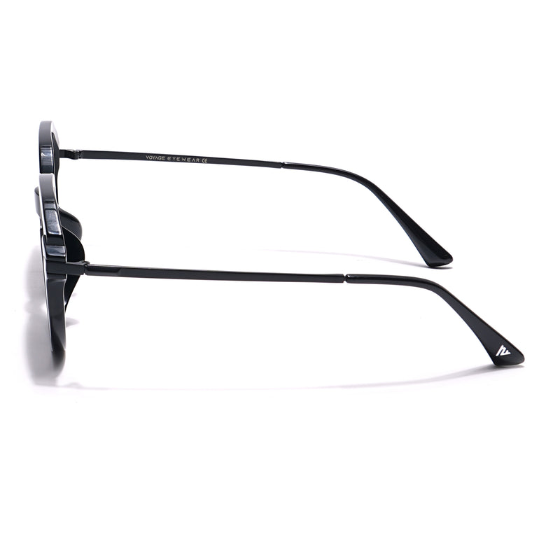 Voyage Select Round Sunglasses (Black Lens | Black Frame - SLMG6271)