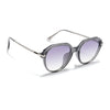 Voyage Select Round Sunglasses (Grey & Clear Lens | Grey Frame - SLMG6273)