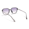 Voyage Select Round Sunglasses (Grey & Clear Lens | Grey Frame - SLMG6273)
